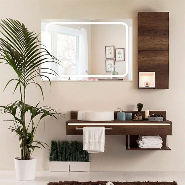 Mirror,Glass,Bathroom,Bedroom,Drawing Room,LED,Modern,Designer,Decorative,Digital Print,Wall Mirror